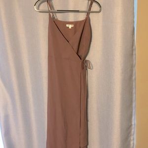 Mauve Wrap Dress